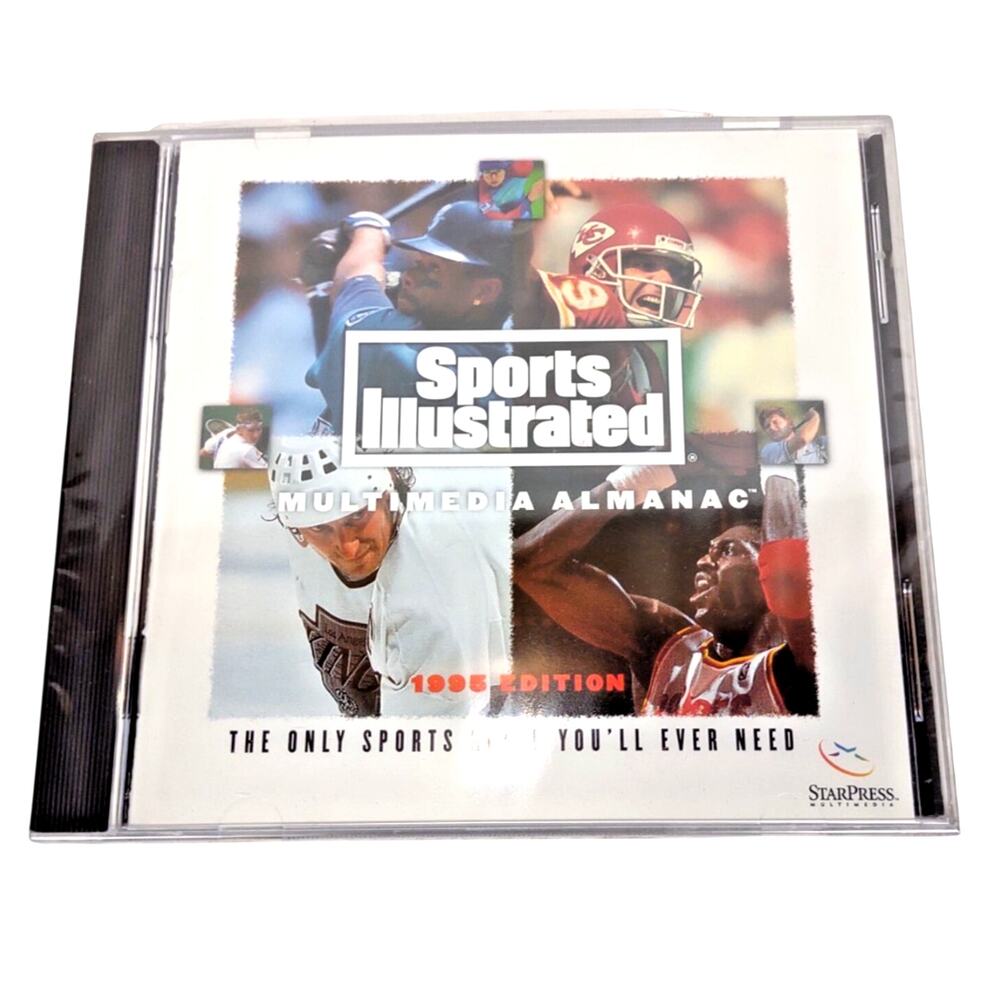 NEW Vintage Sports Illustrated Multimedia Almanac 1995 Edition PC Game Star Pres